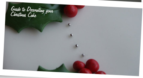 Guide to Decorating Christmas Cake - Baking with the Pink Whisk