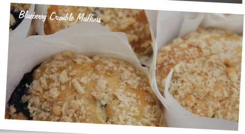 Blueberry Crumble Muffin - Baking with the Pink Whisk