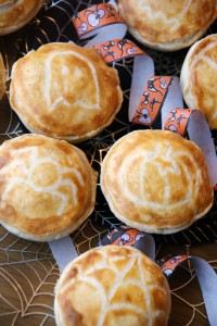 Halloween Chicken Bacon and Leek Pies Halloween Chicken Bacon and Leek Pies