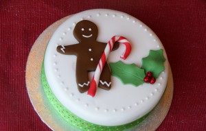 Gingerbread Man Cake