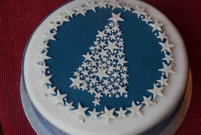 Stars and Sparkle Christmas Tree Cake  Baking, Recipes 