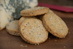 Parmesan and Poppy Seed Crackers Parmesan and Poppy Seed Crackers
