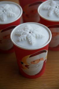 Paper Cup Christmas Cakes