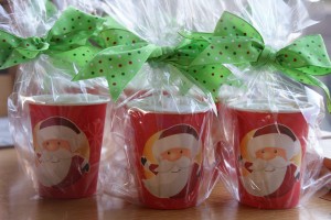 Paper Cup Christmas Cakes Paper Cup Christmas Cakes