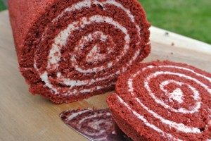 Red Velvet Swiss Roll