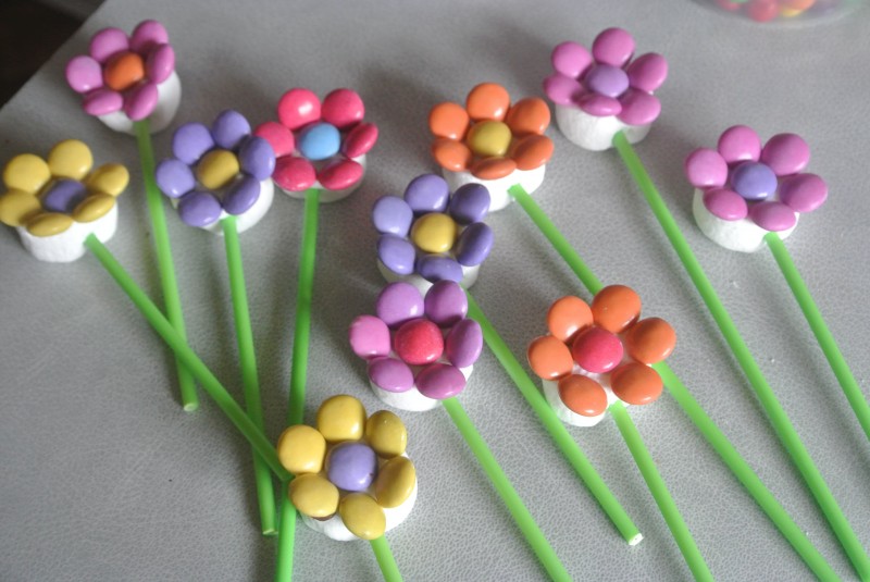 Marshmallow Sweetie Flowers Baking, Recipes and Tutorials The Pink Whisk