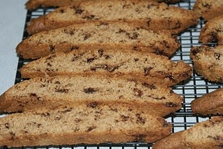 Chocolate and Chai Biscotti