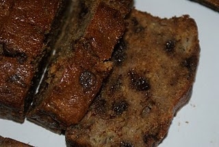 Chocolate & Banana Loaf Cake