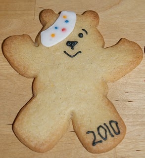 Pudsey Bear Sugar Cookies
