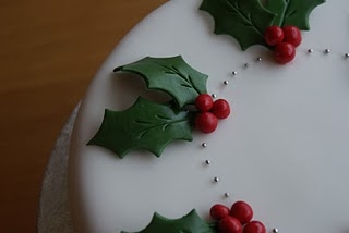 Christmas Cake Decorating