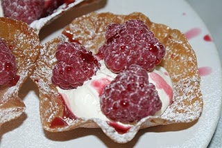 Brandy Snap Baskets