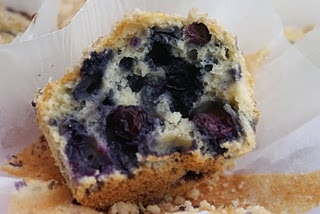 Blueberry Crumble Muffins